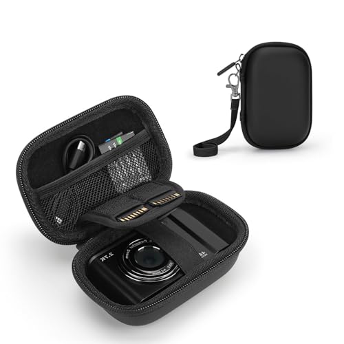 KODAK PIXPRO FZ45/FZ55/FZ43/FZ53 �Ή� �f�W�^���J�����P�[�X ���[�{�b�N�X �ϏՌ��E�h�o�E�h�� �ی�|�[�` �R���p�N�g (�u���b�N)