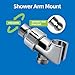 High Pressure Handheld Shower Head,3 Spray Modes rv Shower Heads High Pressure with Handheld,Detachable hand held Showerhead Set Equipped with Stainless Steel Hose and Brackets