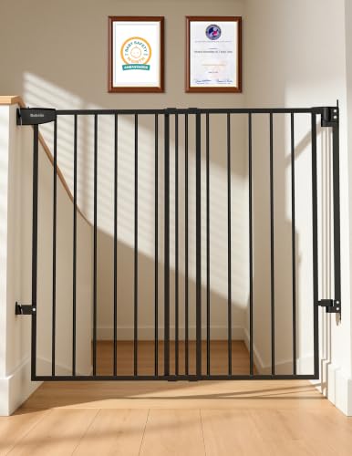 Babelio Extra Tall No Bottom Bar Baby Dog Gate 34 Inches