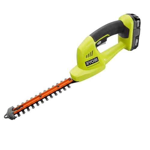 Ryobi One+ 18-Volt Lithium-Ion Cordless Grass Shear And Shrubber Trimmer - 1.3 Ah Battery And Charger Included #TOP5