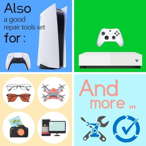 Macbook Screwdriver 26pcs Macbook Pro Repair Tool Kit P5 Pentalobe, T5 Torx Screwdriver w Spudger for MacBook Pro & MacBook Air with Retina Display, Y000 / Y0.6mm iPhone Xbox PS4 Repair Screwdriver