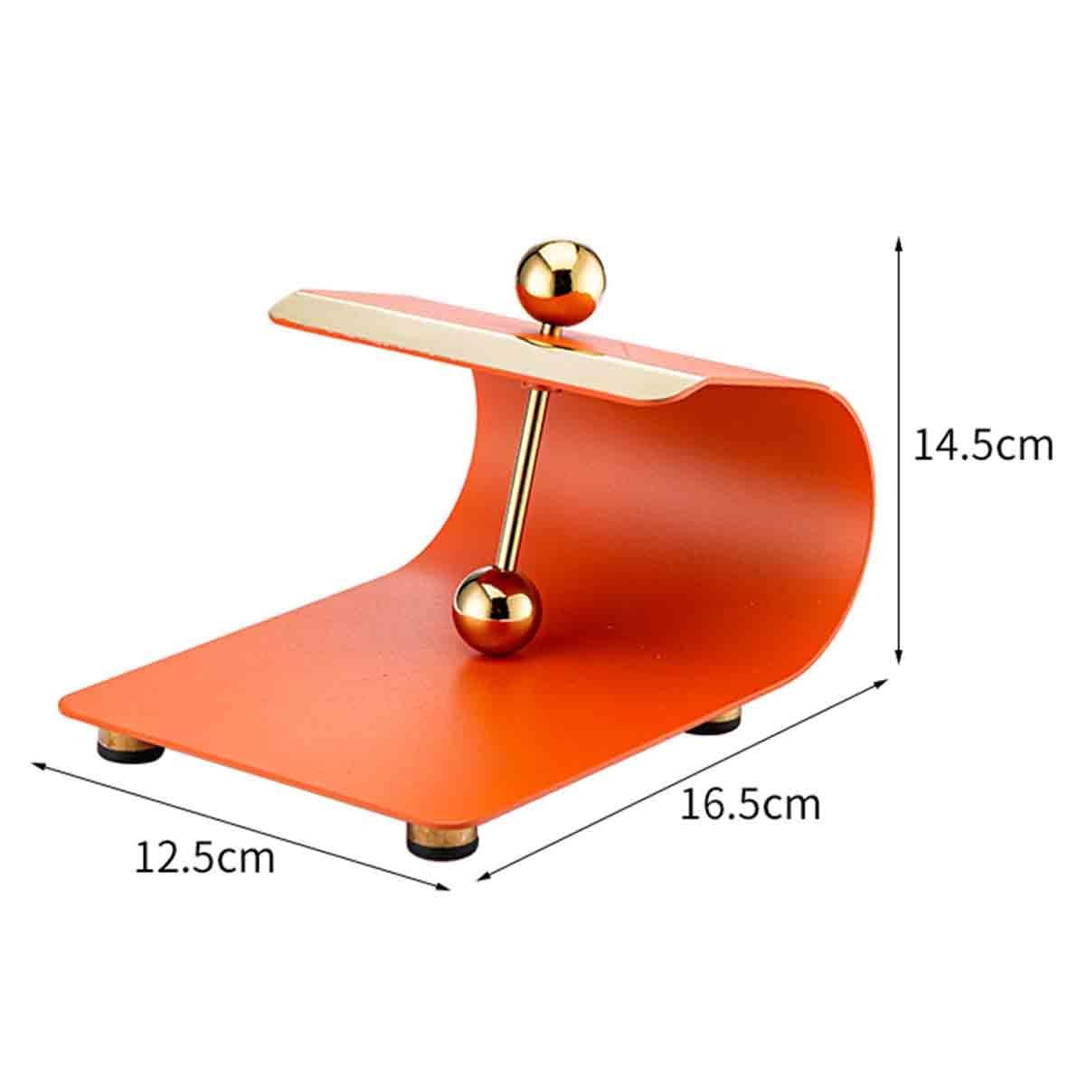Distributeur de mouchoirs de Table en Acier Inoxydable, Distributeur de Serviettes sur Pied avec Couvercle relevable et Base antidérapante, Porte-essuie-Tout pour Restaurant, Bar,