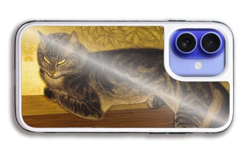 yKXP[Xz iPhone17݊ X}zP[X yE̖z ANThEX^ A[Ek[H[ Ռz KX Ɏq A[g G |p m i L lR p (Summer Cat on a Balustrade