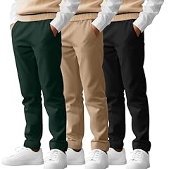 Forest Green, Khaki, Black