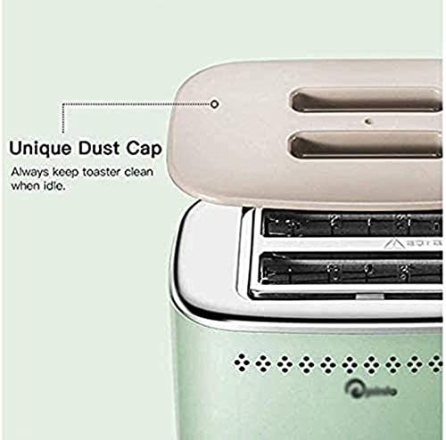 Profession Toaster, Toaster aus Edelstahl mit 2 extra Breiten Schlitzen, 6 Bräunungszifferblättern und herausnehmbarem… – Bild 3