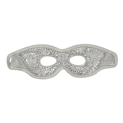 ChuYiElegance Mascarilla Ocular de Orificios para Los Ojos, Apta para Uso en Frío Y, Reutilizable para Dormir Y, GRIS