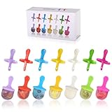 JBYAMUS Popsicle Sticks For Molds, Ice Pop Molds's Sticks (7 Colors)