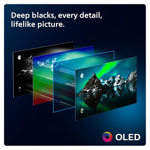 Philips Ambilight 77OLED759 4K OLED Smart TV - 77-Zoll with TAB6309 Soundbar – Bild 5