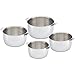 Bekaline 13606984 Select Série de 4 casseroles en acier inoxydable 14/20 cm sans poignée