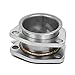 2.25 inches Inlet/Outlet Stainess Steel Exhaust 3-Bolt Flange Extension Adapter