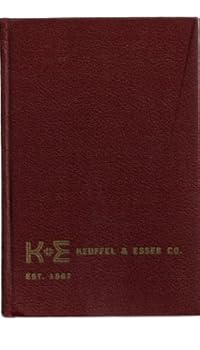 Hardcover Keuffel & Esser Co Trade Catalog: Book