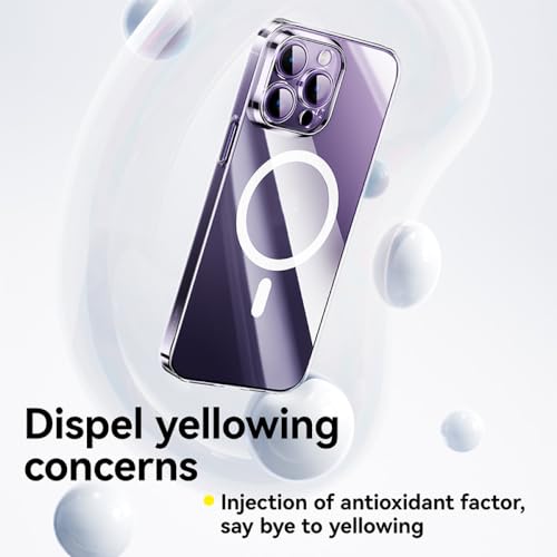 Coque magnétique transparente pour iPhone 15 Pro Max housse de protection - 3