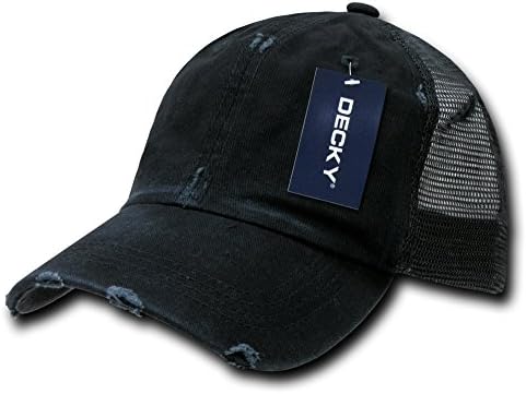 DECKYVintage Mesh Cap, Black