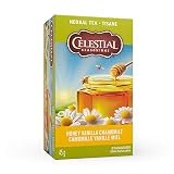 Celestial Seasonings Herb Tea Honey Vanilla Chamomile, 20-count (Pack of 6)