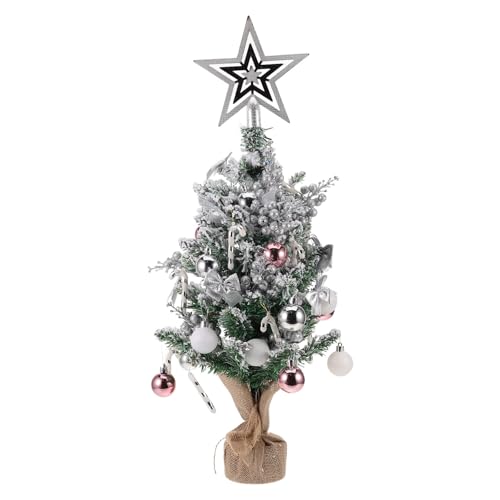 Árbol de Navidad de mesa pequeño para decorar pisos pequeños sin ocupar espacio 2