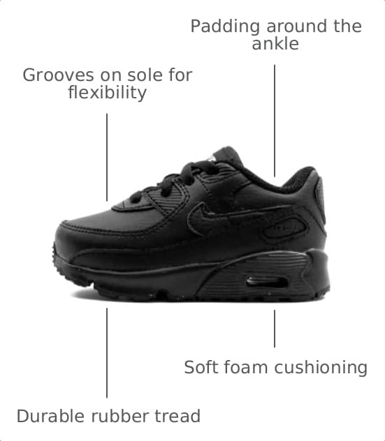 Image of Nike Kid's Air Max 90 LTR Sneaker