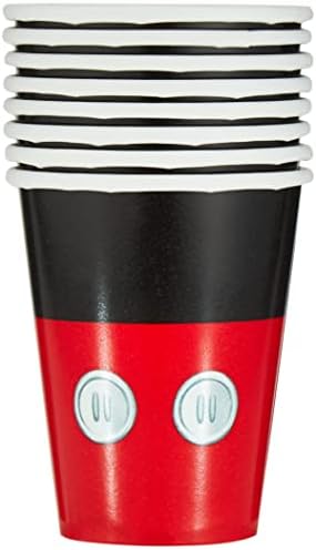 Mickey Mouse Paper Cups - 9 oz. | Multicolor | Pack of 8