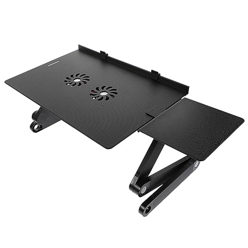 Support ordinateur portable pliable et réglable pour lit et bureau ergonomique