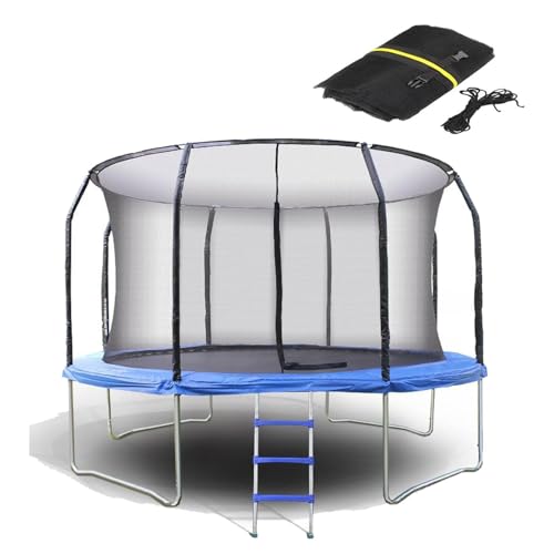 Filet de protection respirant pour trampoline filet de rechange avec stabilité améliorée