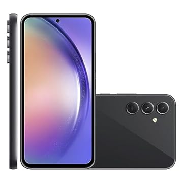 Smartphone Samsung Galaxy A54 5G 128GB 8GB RAM Tela 6.4'' Câmera Tripla de até 50MP + Selfie 32MP - Preto
