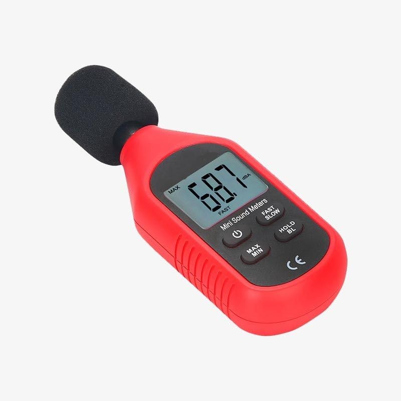 GSK Corporation® Mini LCD Display Digital Sound Level Meter Noise Measuring Instrument Decibel Monitoring Tester 30-130dB-image-39