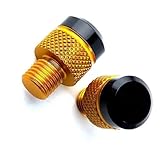 Bouchons de trous Cache rétroviseurs M10*1,25 Pour Motos Pour H ONDA CB650R CB600F CB500X CB500F CB400 CB750 CB1000R CB 650R(Yellow)