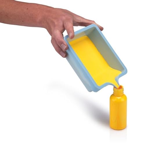 Artico Organizer Behälter mit Tülle – Sortierbox 3 Stück – Empilables Aufbewahrungsboxen - Boxen Aufbewahrung – Stapelbox und Farbwanne in 1 - Bastelorganisator