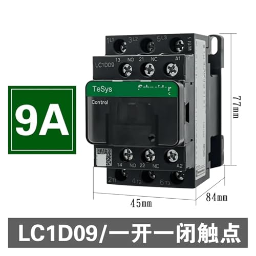 Contacteur tripolaire LC1D09 bobine 48V pour circuit de commande stable - 2