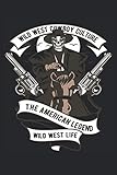  Cowboy Notizbuch: Cowboy Notizbuch A5 Kariert - zum planen, organisieren und notieren