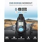 Under Desk Bike Pedal Exerciser, Quiet Magnetic Mini Exercise Bike with MERACH App for Arm, Leg Recovery, Physical Therapy, Smooth Foot Desk Cycle with 2 Resistance Bands & Non-Slip Mat - Image 5