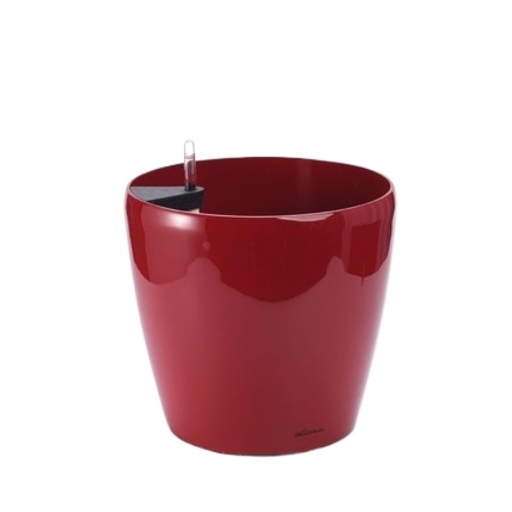 Gelasige B Flower Pots Round Flower Pot Simple Alcony Potted Self-Watering Pot Round Flower Pot Outdoor Flower Pots