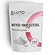 Myo-Inositol Pulver - 100% reines Inositol Pulver - 2000mg Tagesdosis - 250 Gramm - Vitamin B7 - Geschmacklos & löslich - Ohne unnötige Zusätze - LUTO Supplements