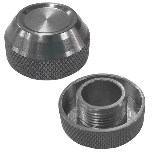 VISPREA スピニングリール ハンドルスクリューキャップ 合金製 シマノ Shimano ダイワ Daiwa に適合する と互換性のある 互換品 エクスセンス レアニウムcl4 ツインパワー セフィア BB-X アルテグラ アオリスタ ヴァンキッシュ
