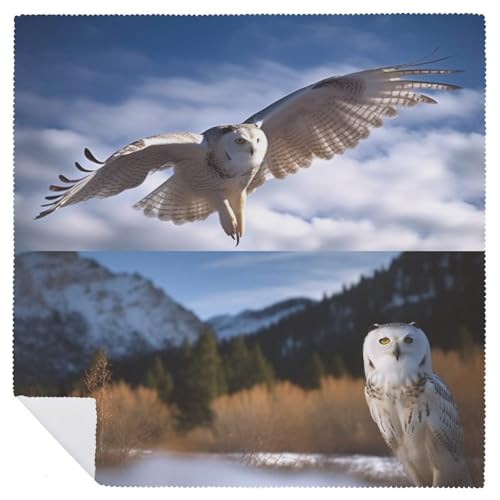 Servilletas de Tela Animales y Paisajes 4 piezas miniatura 6