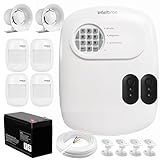 Kit Central de Alarme Anm 24 Net Intelbras + 4 Sensores Ivp 2000 Sf + Bateria + Sirenes + Cabo