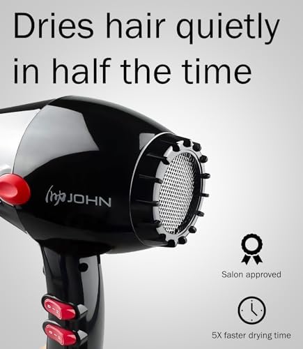 JOHN Professional Hair Blow Dryer — alternate angle
