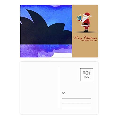 Cartes postales Opéra de Sydney et Père Noël pour collection et correspondance
