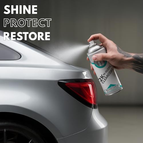 image for ERA Paints 2K High Gloss Clear Coat Spray/Aerosol Can – Professional