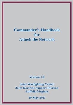 Paperback Commander's Handbook for Attack the Network (Black and White) Book