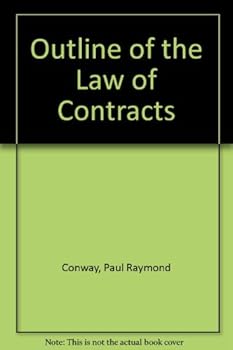 Hardcover Outline of the Law of Contracts Book