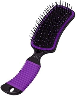 New The Epic Animal Mane Brush with Rubber Grip Handle Purple