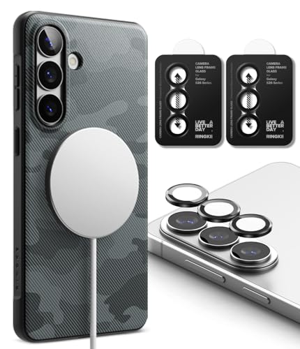 Étui magnétique Ringke S26 premium associant un design militaire élégant et une armure en TPU
