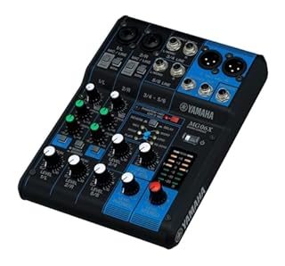 YAMAHA MG06X 6-Input Compact Stereo Mixer with Effects