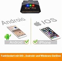 Vgate iCar Pro Bluetooth 4.0 (BLE) OBD2 OBDII Fehlercode Leser Auto Check Engine Light mit ELM327 Adapter – Ansicht 4