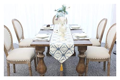 Home Decoration Table Runner Table Runner BlueModern Simple Geometric Printed Table Runner Bed Flag Household Adornment