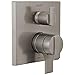 Delta Faucet T27967-SS Ara Angular Modern Monitor 17 Series Valve Trim with 6-Setting Integrated Diverter, Stainless,