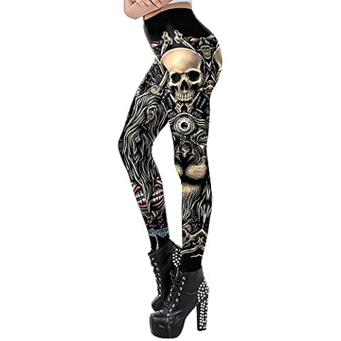 Leggings Femme FEOYA Halloween 3D Cover