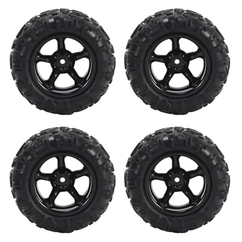 RC Neumáticos Piezas Compatible Con 9300 Y 9302 PX 9300-21 Llanta De Rueda De Carretera A Escala 1/18 Para Coche RC, Neumático De Goma De 4 Uds. RC Para Neumáticos De Coche De Carreras