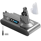 ダイソン V10 バッテリー 互換 5000mAh 掃除機バッテリー SV12 Fluffy V10 Absolute Animal Motorhead 対応【V10 slimには適用不可】