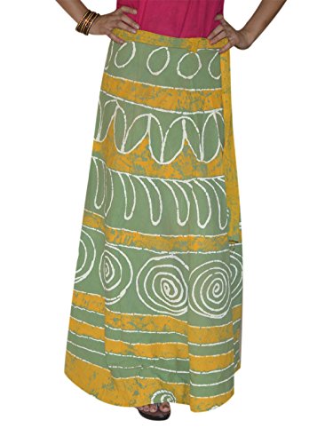 Marusthali Tie Dye Long Wrap Skirt Sarong Wrap Around Indian Hippie Gypsy Wraparound Skirts Cover